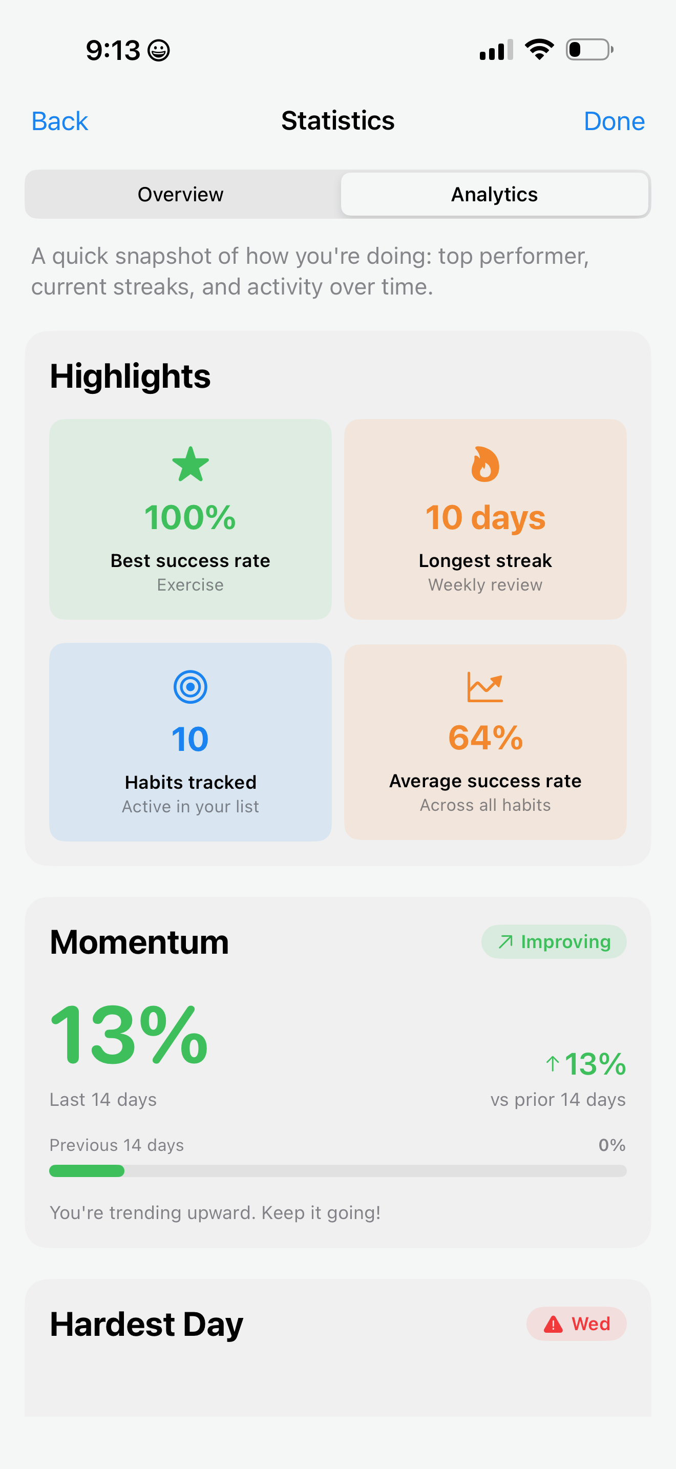 Analytics